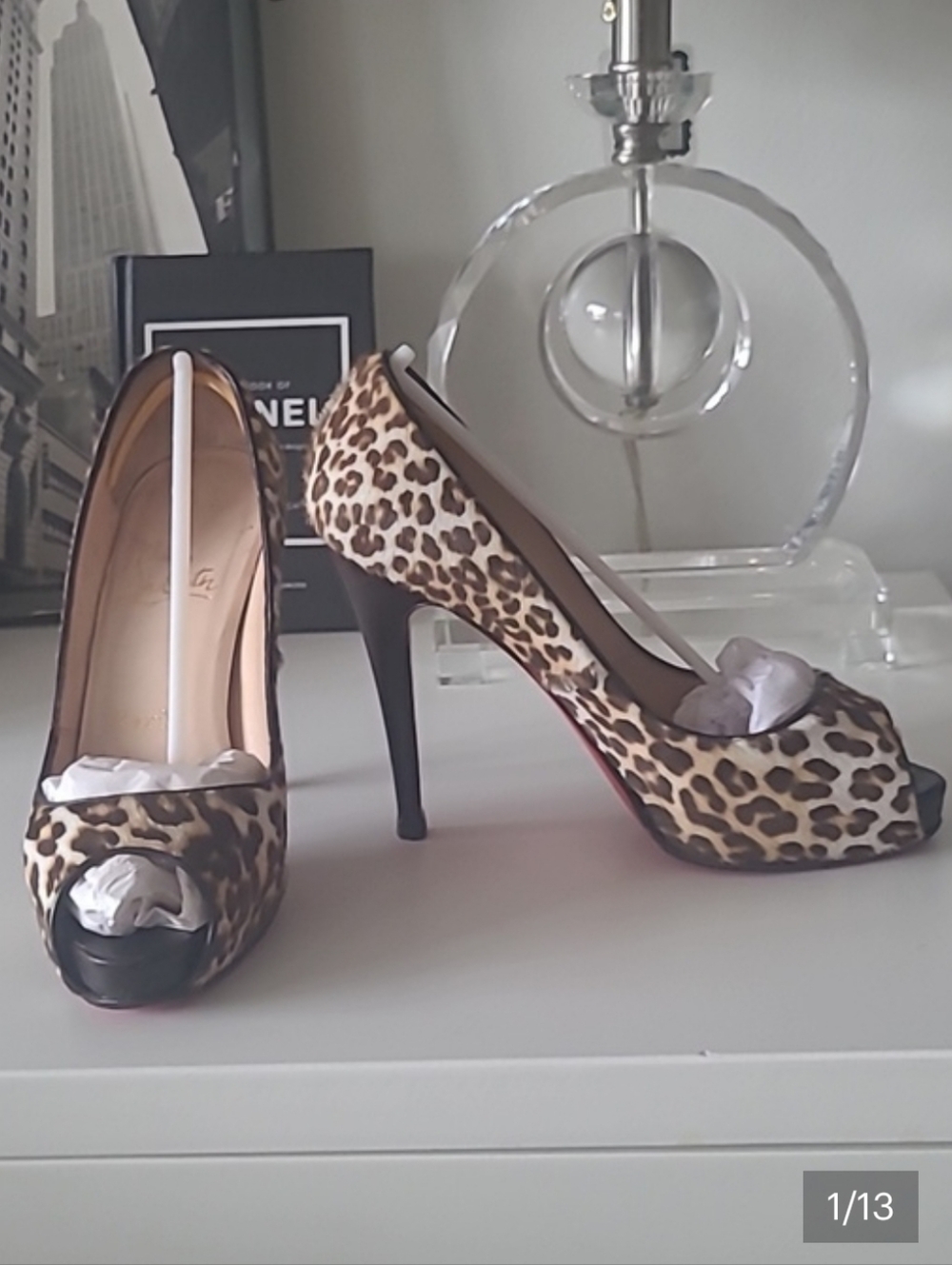 CHRISTIAN LOUBOUTIN Leopard Pumps - Picture 3 of 13